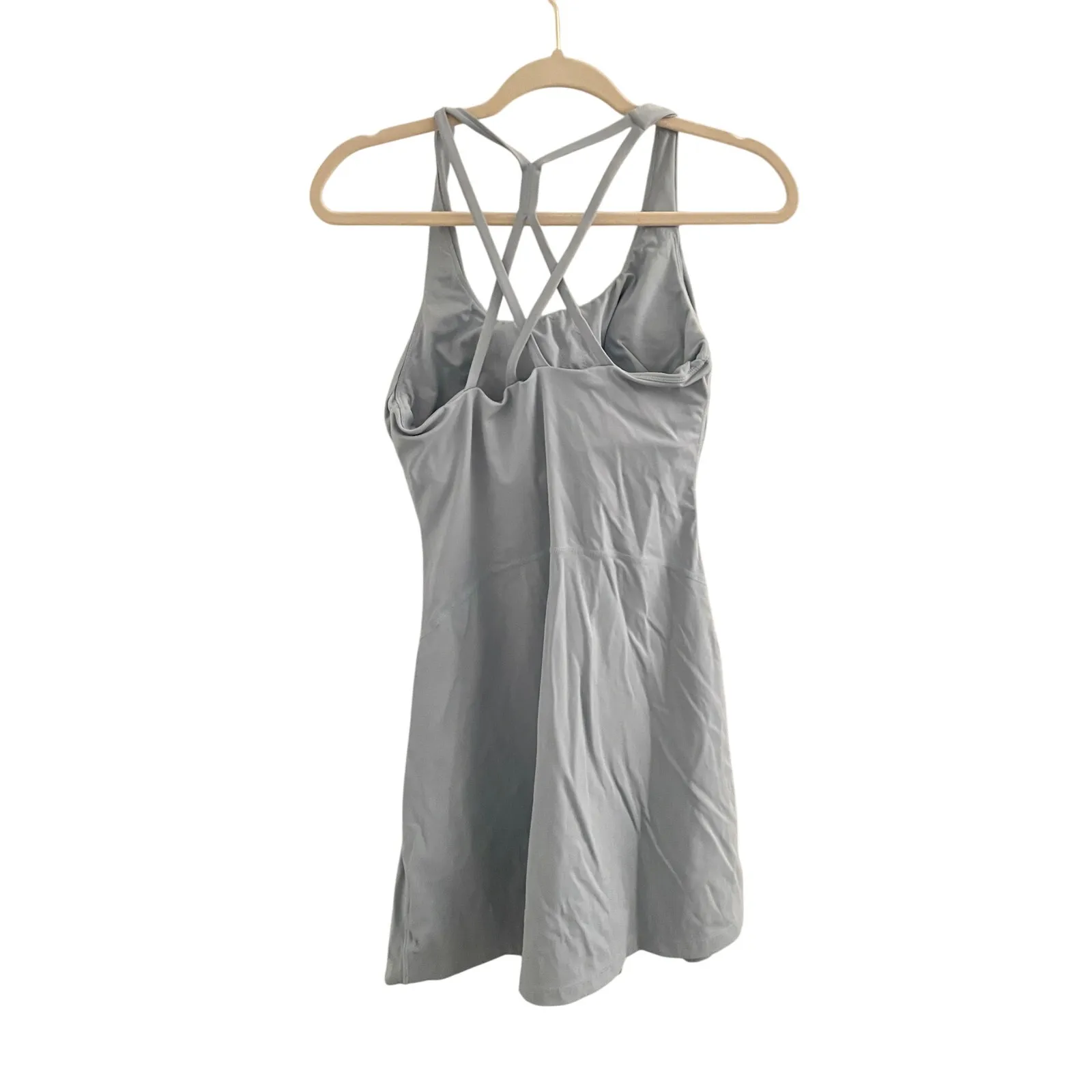 Maacie Maternity Tennis Dress with Shorts and Built in Bra Blue Medium Size undefined - Image 8