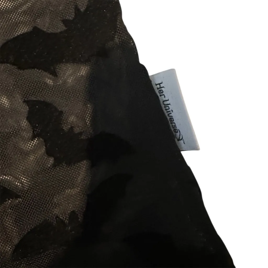 Her universe‎ x disney women’s cat mesh short sleeve extra large shirt Nwt - Image 3