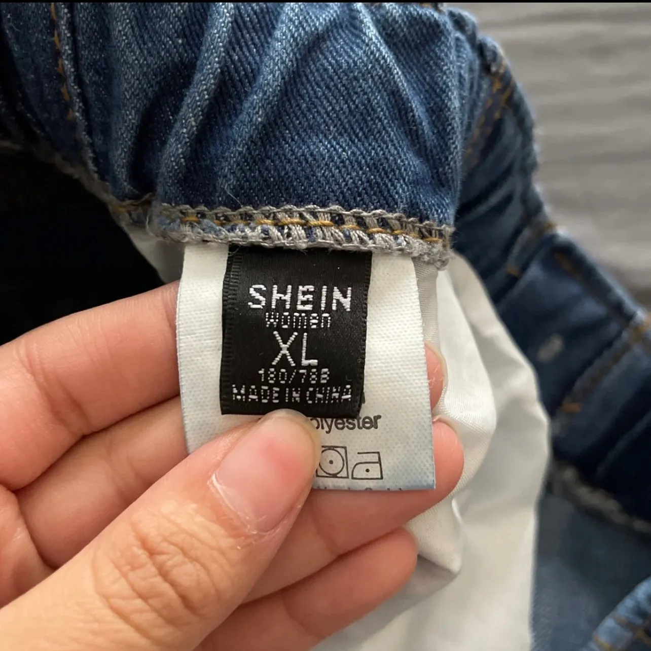 SheIn Denim Shorts  - Image 4