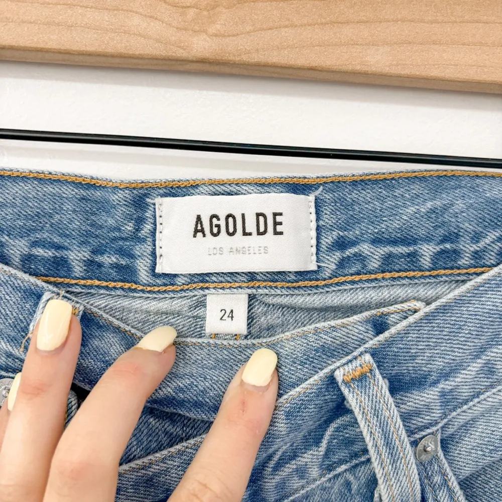 AGOLDE Criss Cross Upsized Jeans Suburbia - Image 6