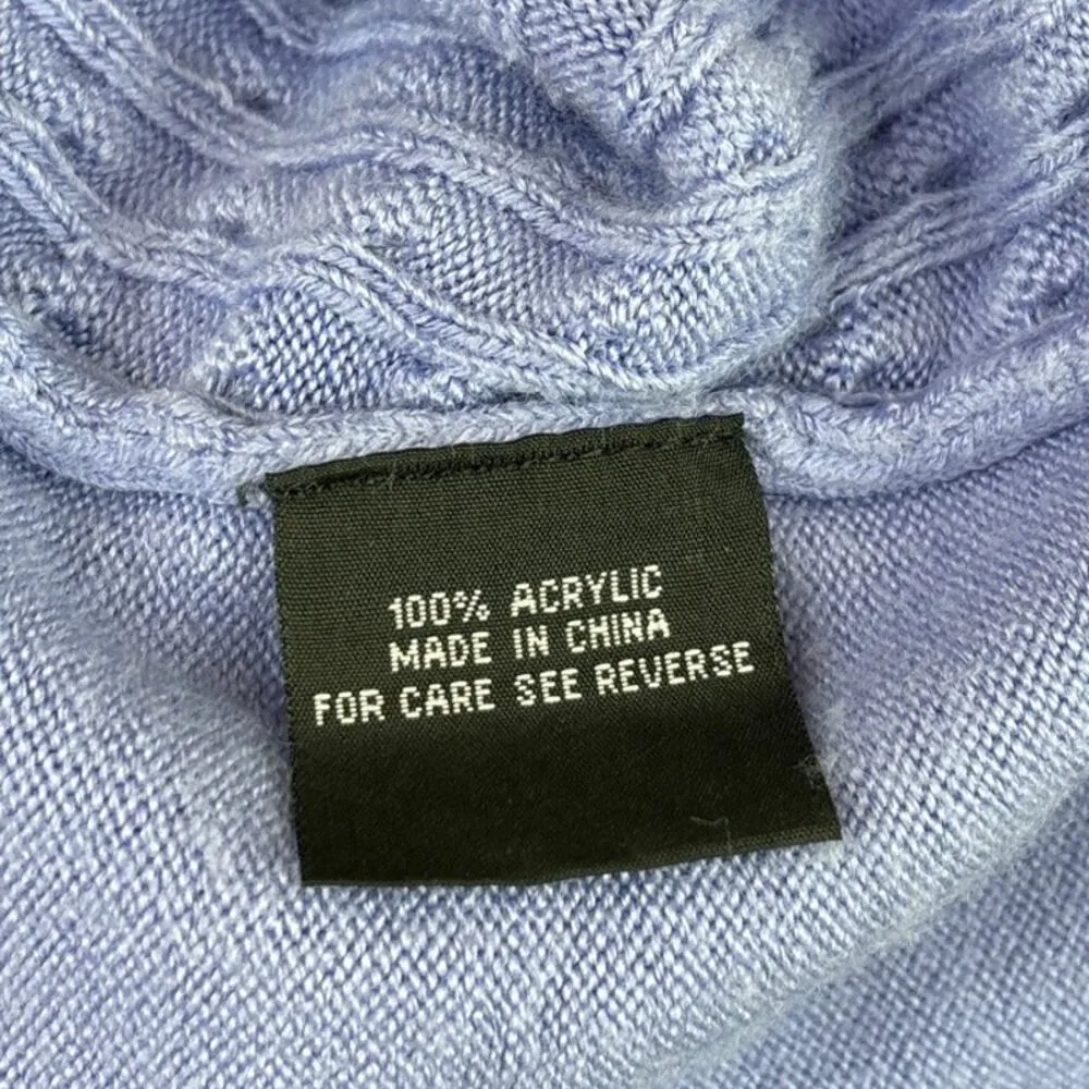 Bromley Vintage Purple Faux Cardigan Sweater Pullover Connected 2 piece set Top Size 8 - Image 7