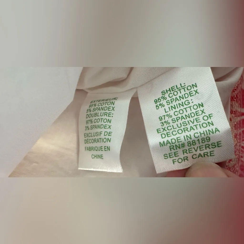 Lilly Pulitzer GOOP Gwyneth Shift Dress Hotty Pink Kiss Kiss ASO SIRENS NWT 00 - Image 5