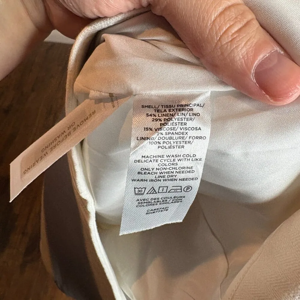 NWT Ann Taylor off white The Ankle Curvy dress pants - Image 6