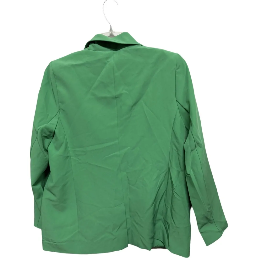 The Drop Womens Blake Long Blazer Button Lined Jacket Top Jade Size XL NWT Green - Image 4