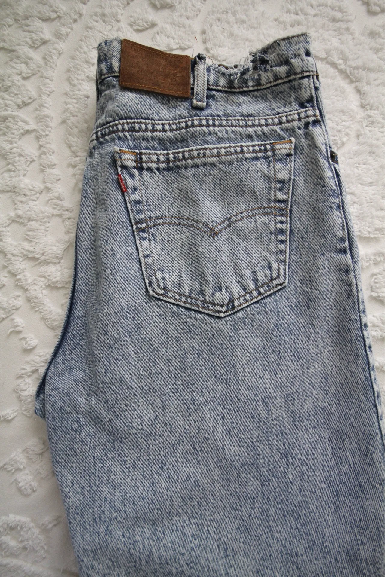 540 Acid Wash Levi’s Jeans Vintage 80s - Image 5