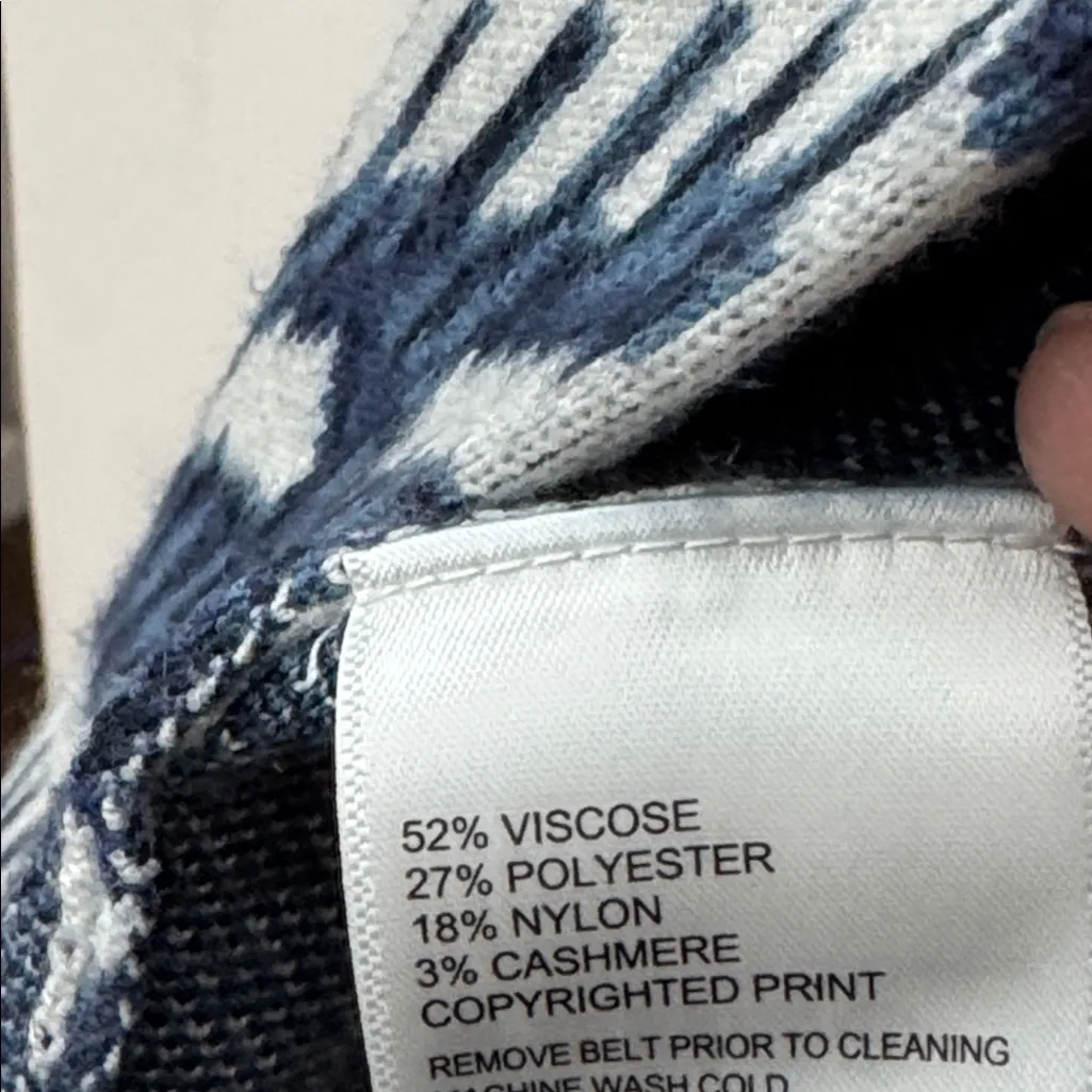 TOMMY BAHAMA Ikat Patterned Cardigan Sweater - Image 7