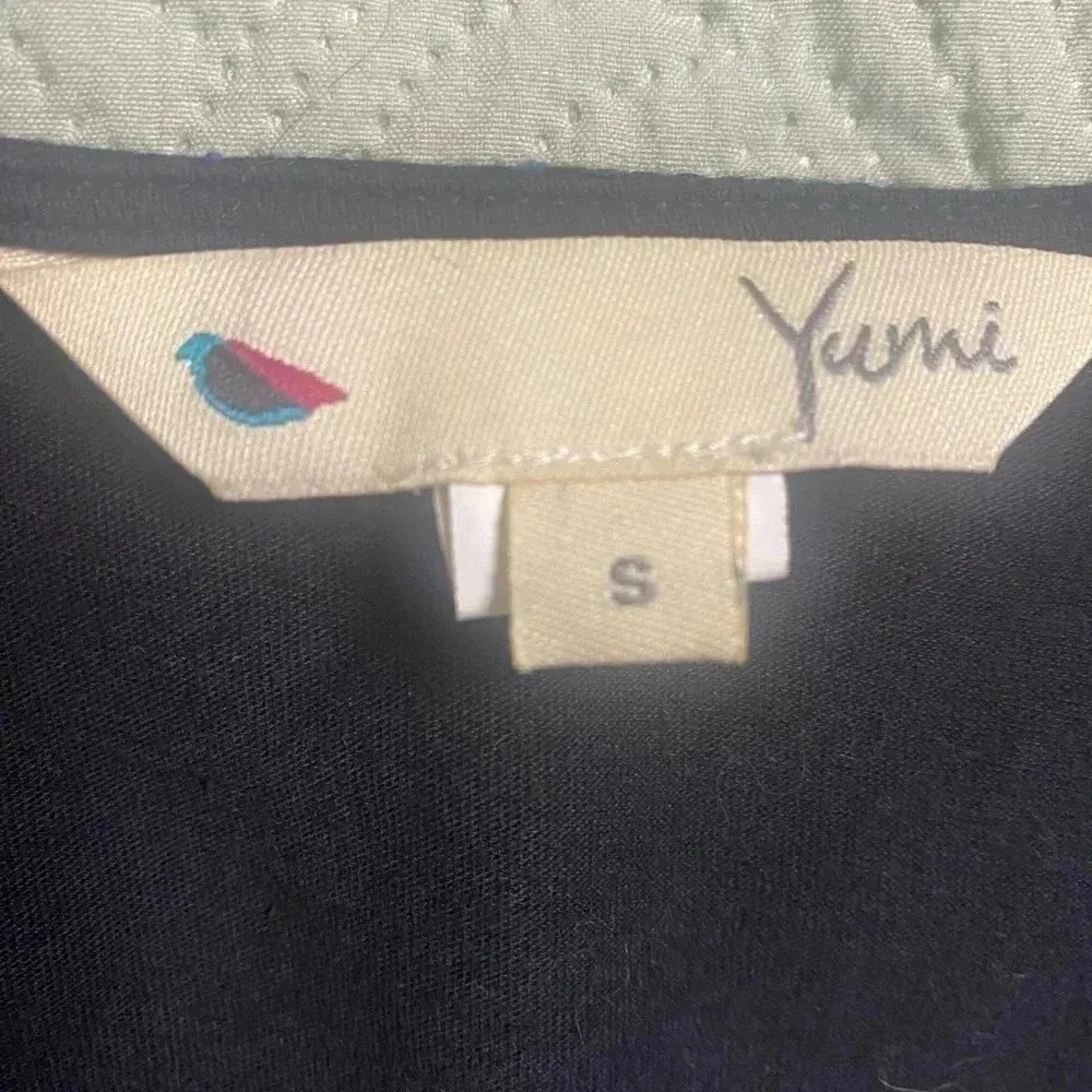 Yumi Kim for Anthropologie Black Multicolor Speckled Dress Size Small Fit &Flare - Image 8