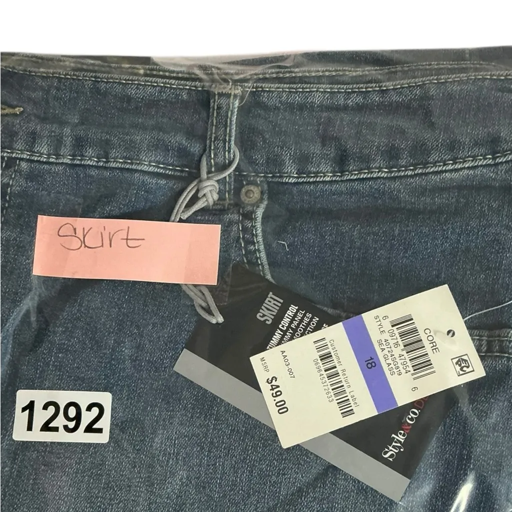 Style & Co. Women's Mini Skirt - - Image 6