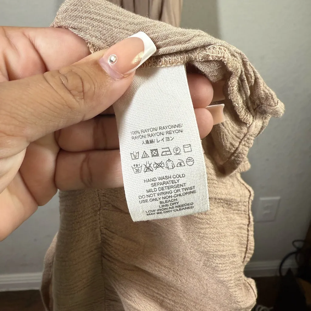 Free People Extratropical Shiny Dress Size Medium - Image 8