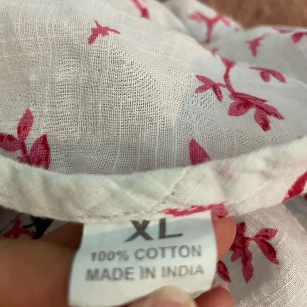 Bird Printed Lightweight Night Gown Dress - Image 2