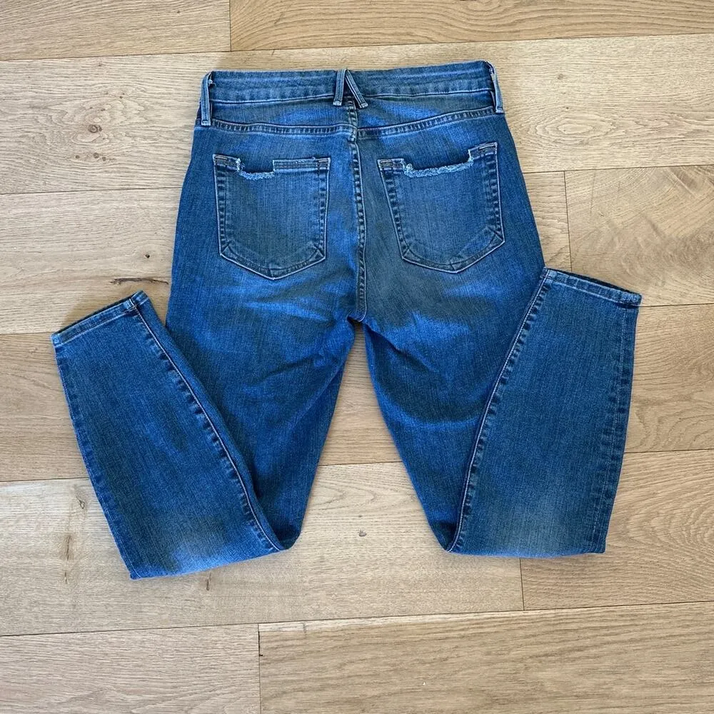 Good American - Good Legs Skinny Jeans in Blue - Image 5