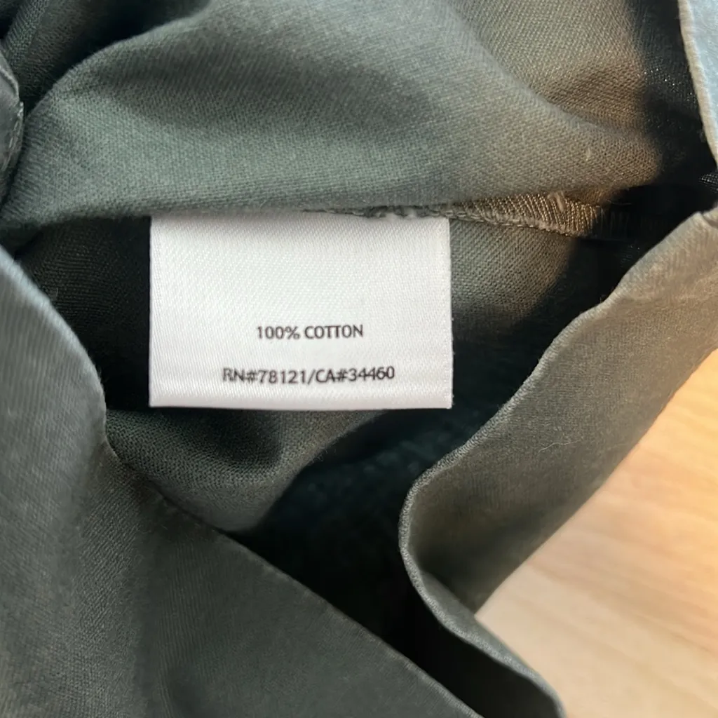 Eileen Fisher Mid-Rise Woven Twill Relaxed Pant, XS - Image 8