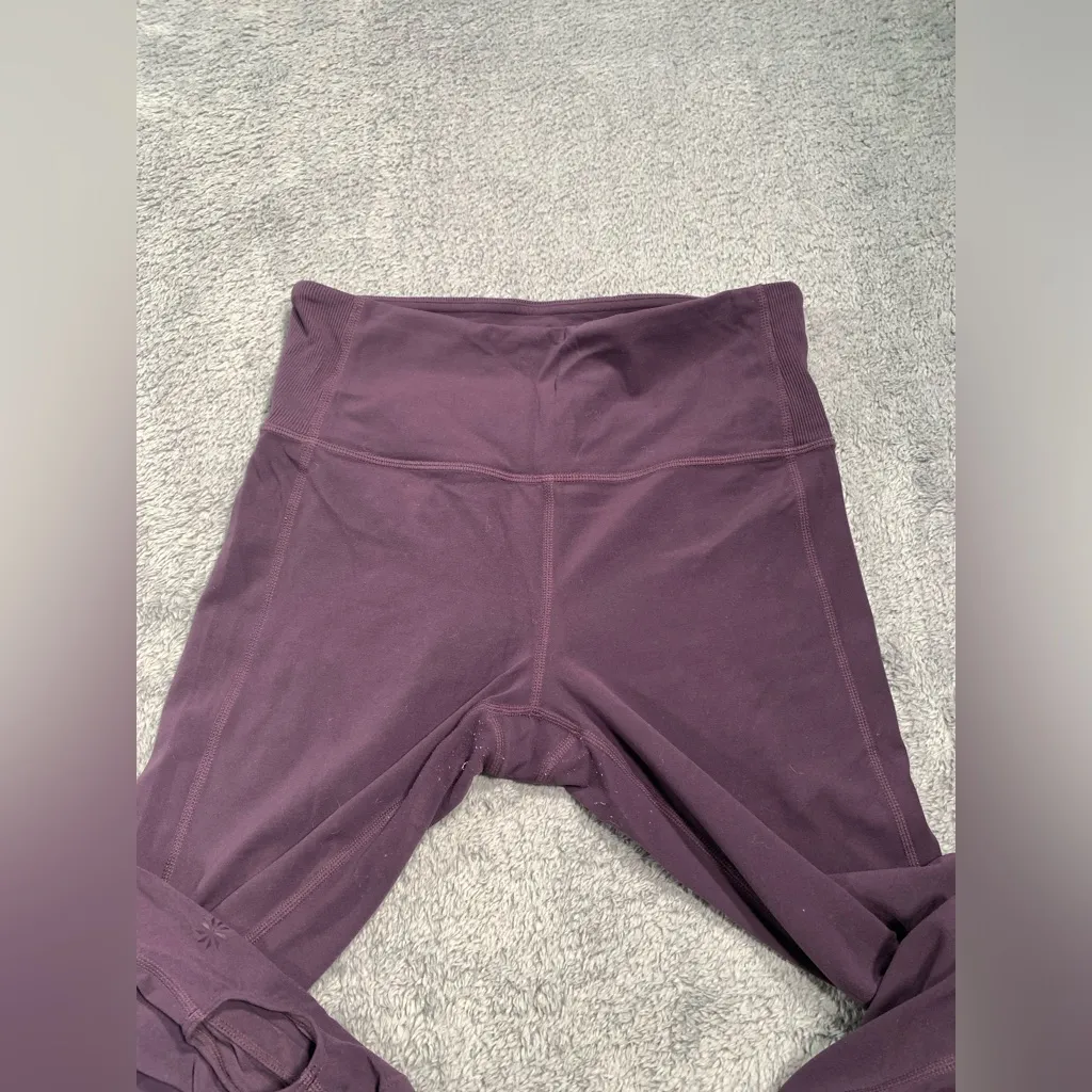 Athleta purple leggings small - Image 3