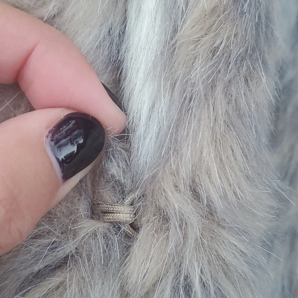 Banana Republic Animal Print Faux Fur Vest - Image 8