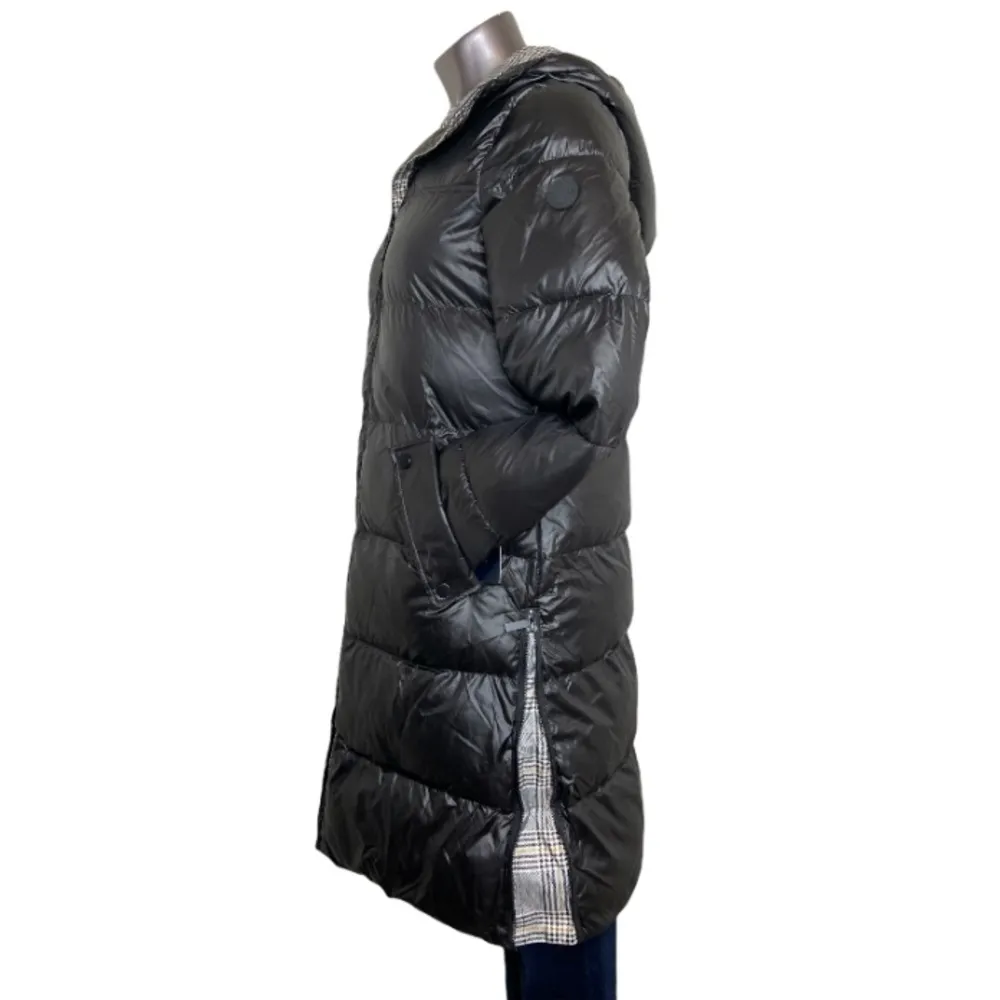 French Connection  Black Hooded Puffer Down Jacket Size XS NWT - Image 33