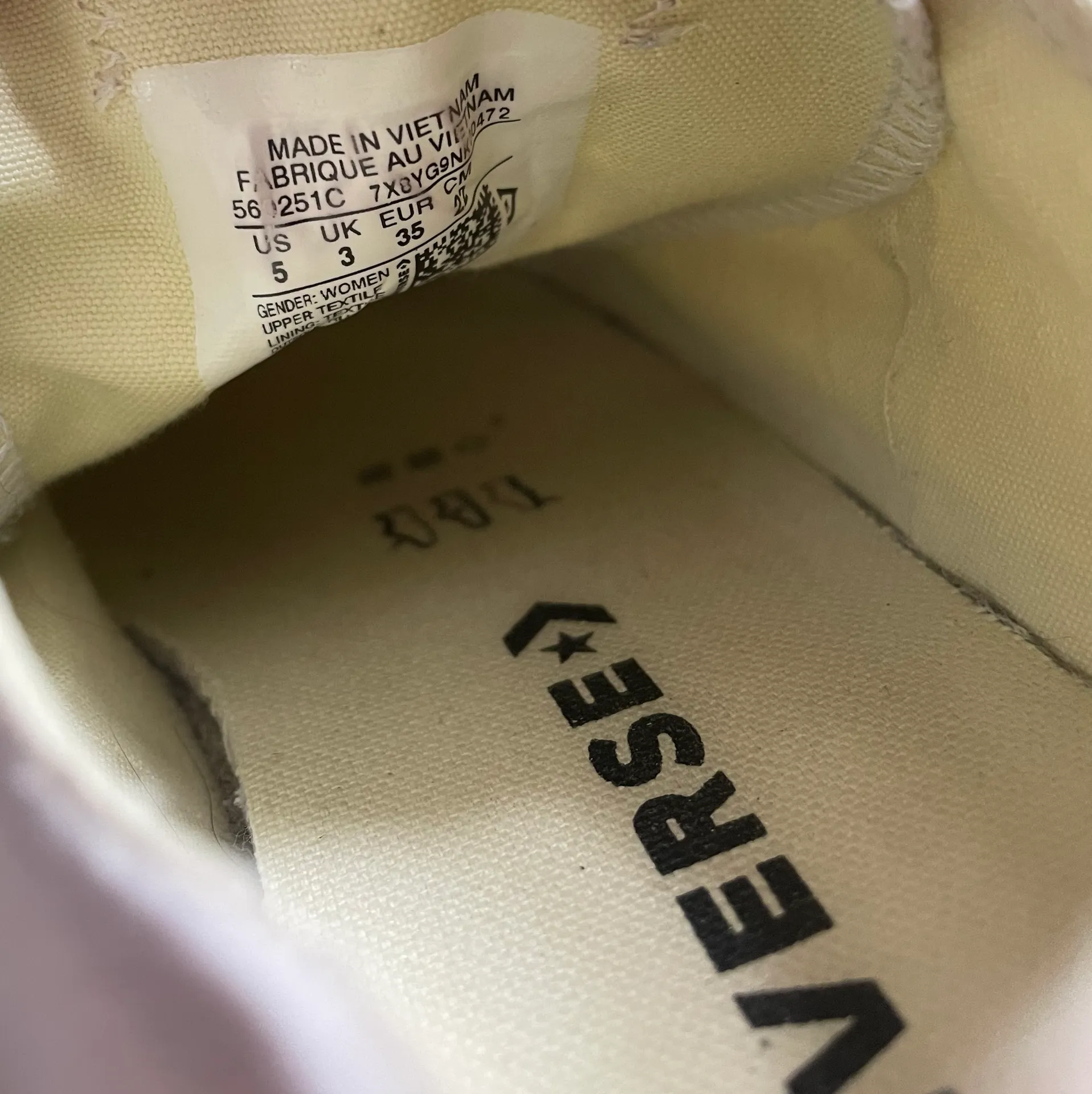 Converse White Low Top Platform - Image 4