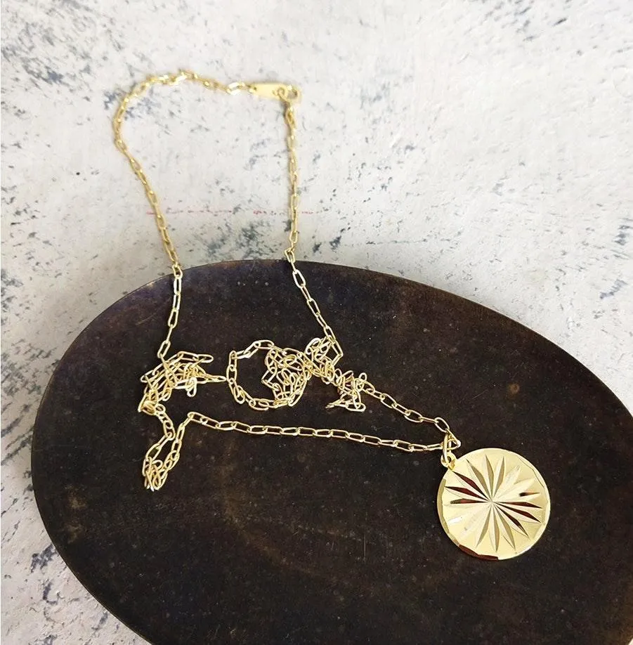 Coin Necklace/ Two Ways To Wear Front And Back - Image 7