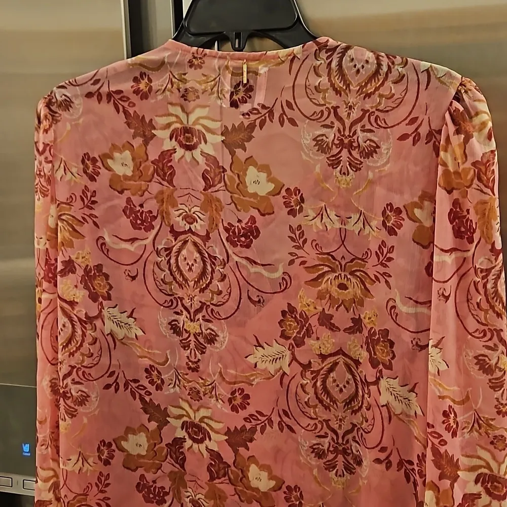 💕MISA LOS ANGELES💕  Ceyla Top ~ Cristobal Mirror Floral Print Small - Image 11