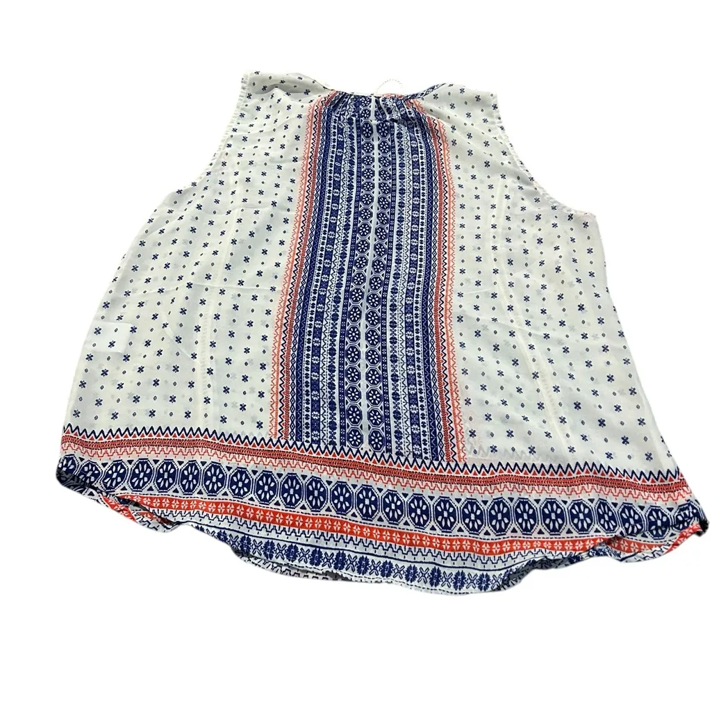 COLLECTIVE CONCEPTS sleeveless v-neck blouse - Image 4