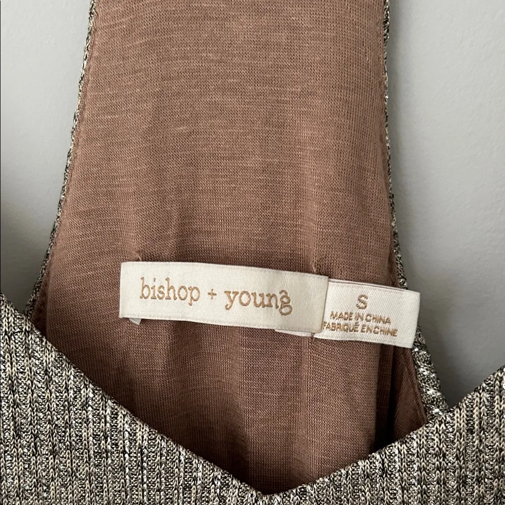 bishop + young Metallic Silver Camisole - Image 3