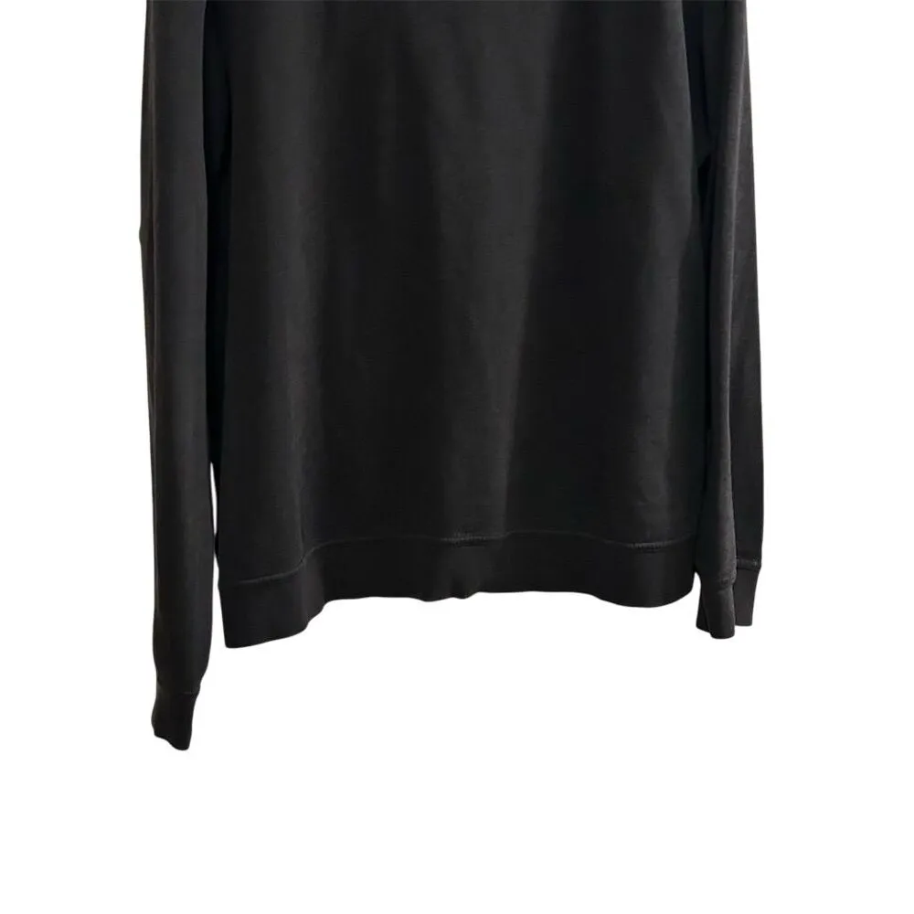 Nike Women's Funnel Neck Hoodie Black XL "Just Do It" Slogan Casual - Image 12