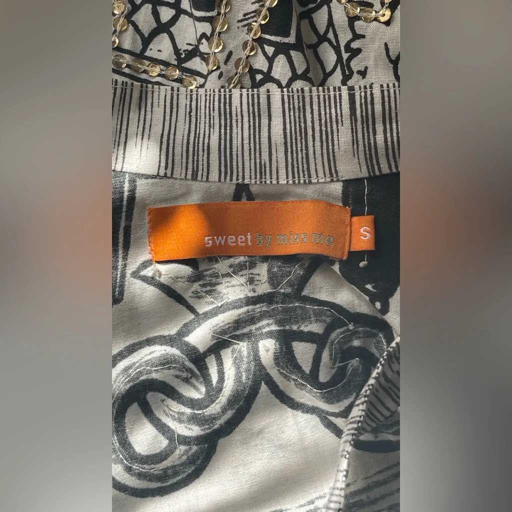 Sweet by Miss Me Artistic Black and Cream A - Image 5