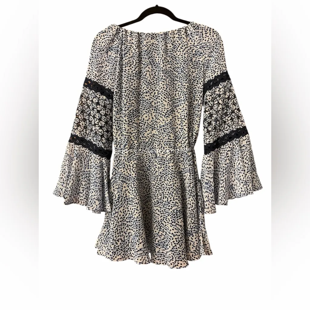 Alexis Lanelle Dress in Capri Embroidered floral dot mini dress NWOT - Image 8