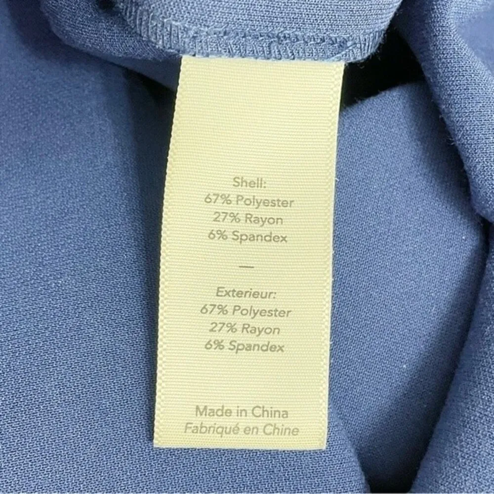 LIKELY Duchess Dress Royal Blue OTS Off The Shoulder Bodycon Midi Women’s Size 6 - Image 11