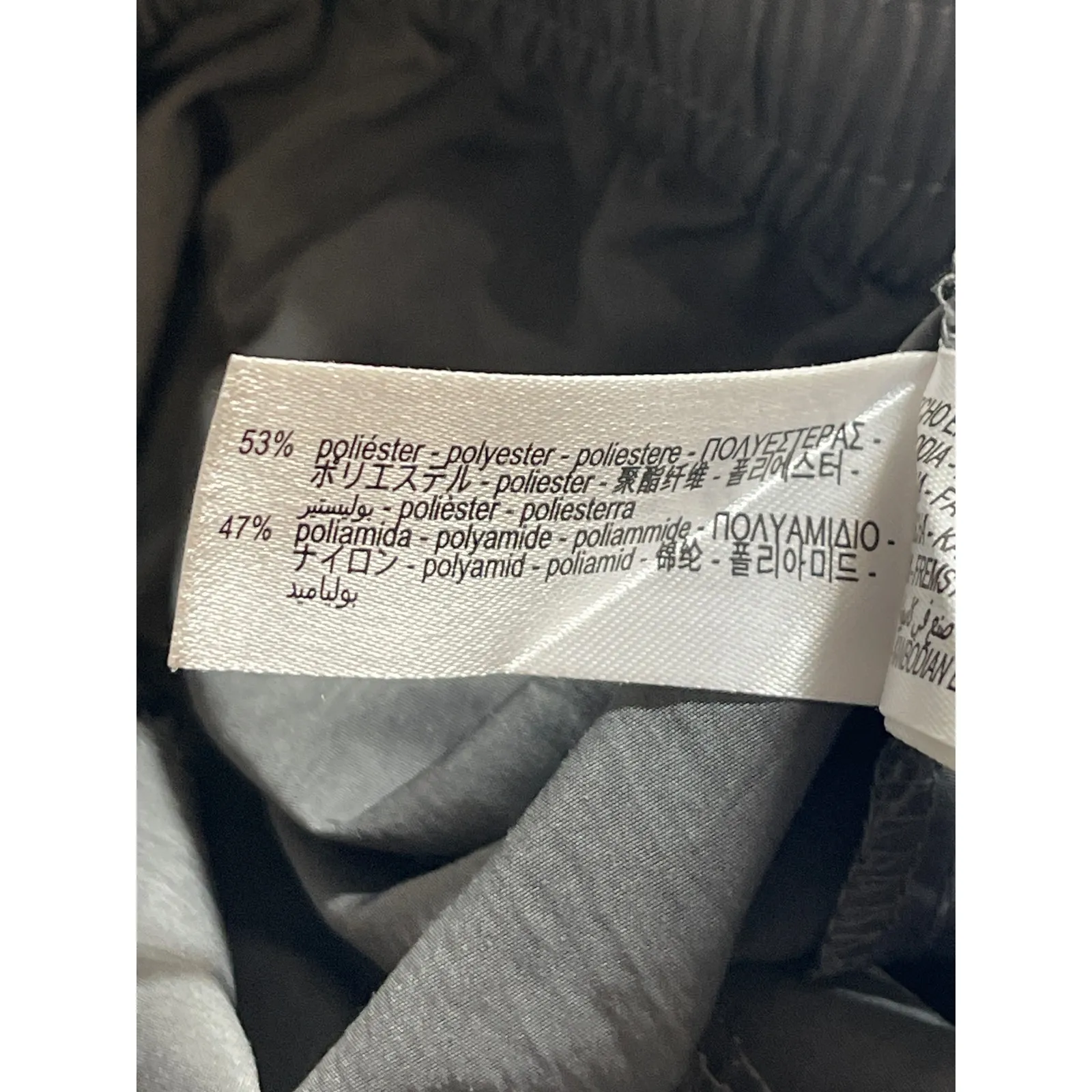 Zara Women's Gray High Rise Baggy Skater Parachute Jogger Sweat Pants Size M - Image 6