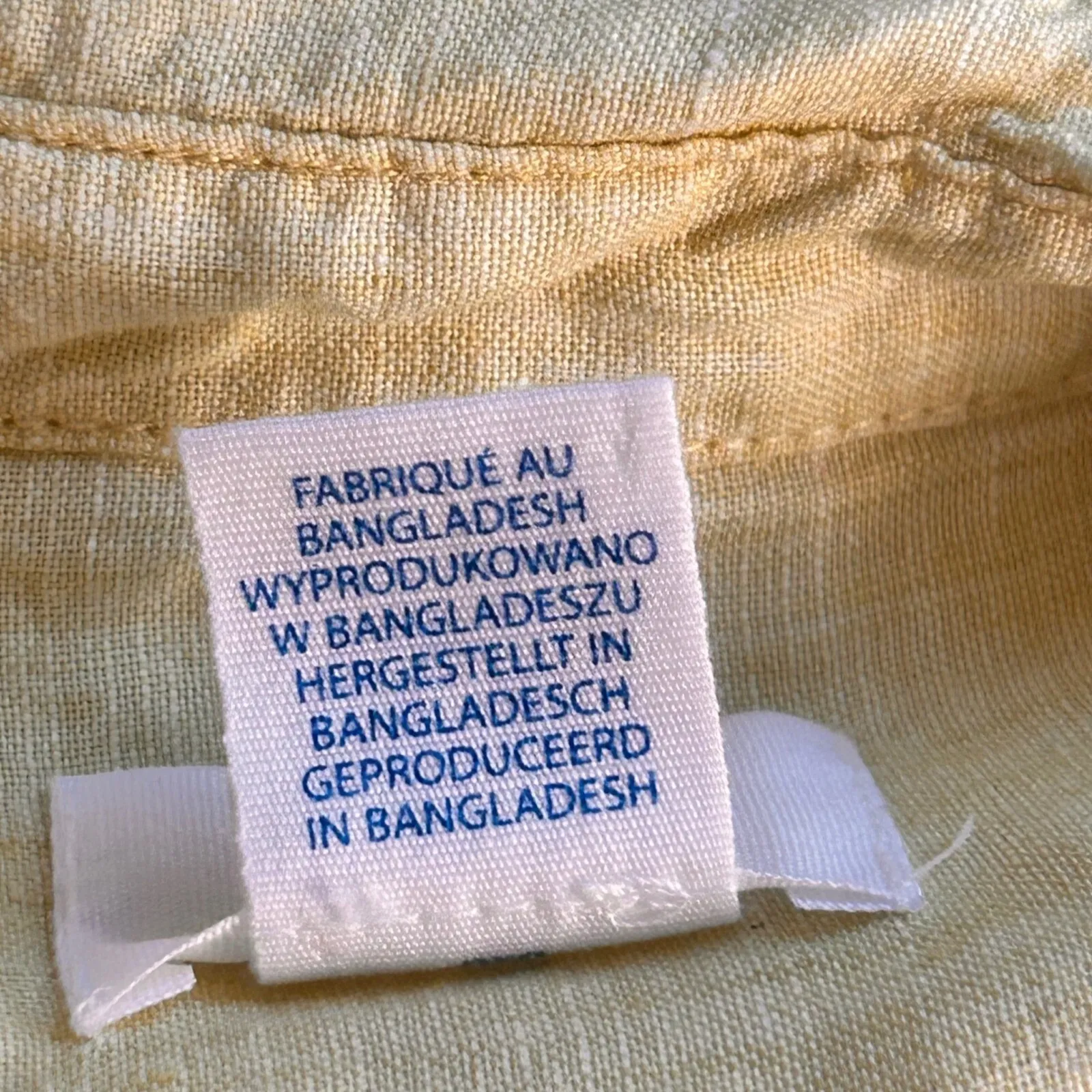 Sigrid Olsen Women Button Up Size 1X Linen Popover Tunic Lagenlook Coastal Beach - Image 9