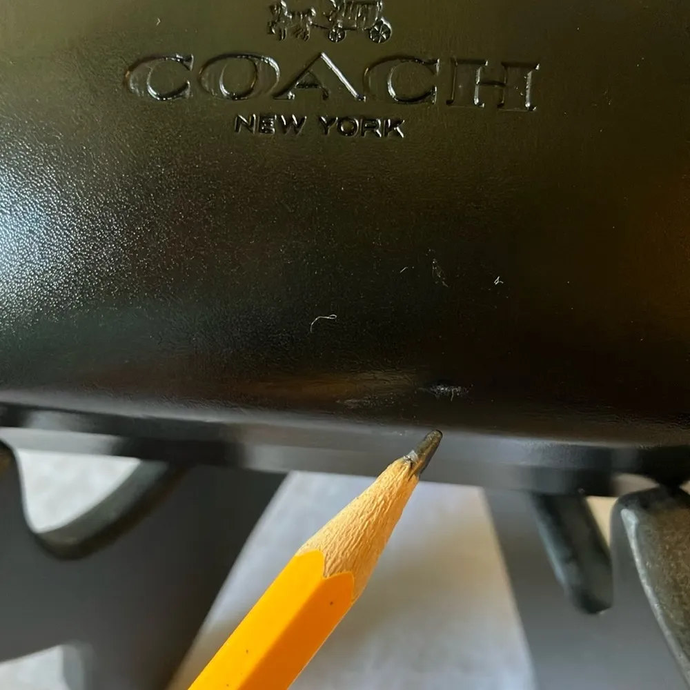 Coach: Shiny Light Gold (HC 7107) Sunglasses- Gold Tone- Case & Cloth - Image 15