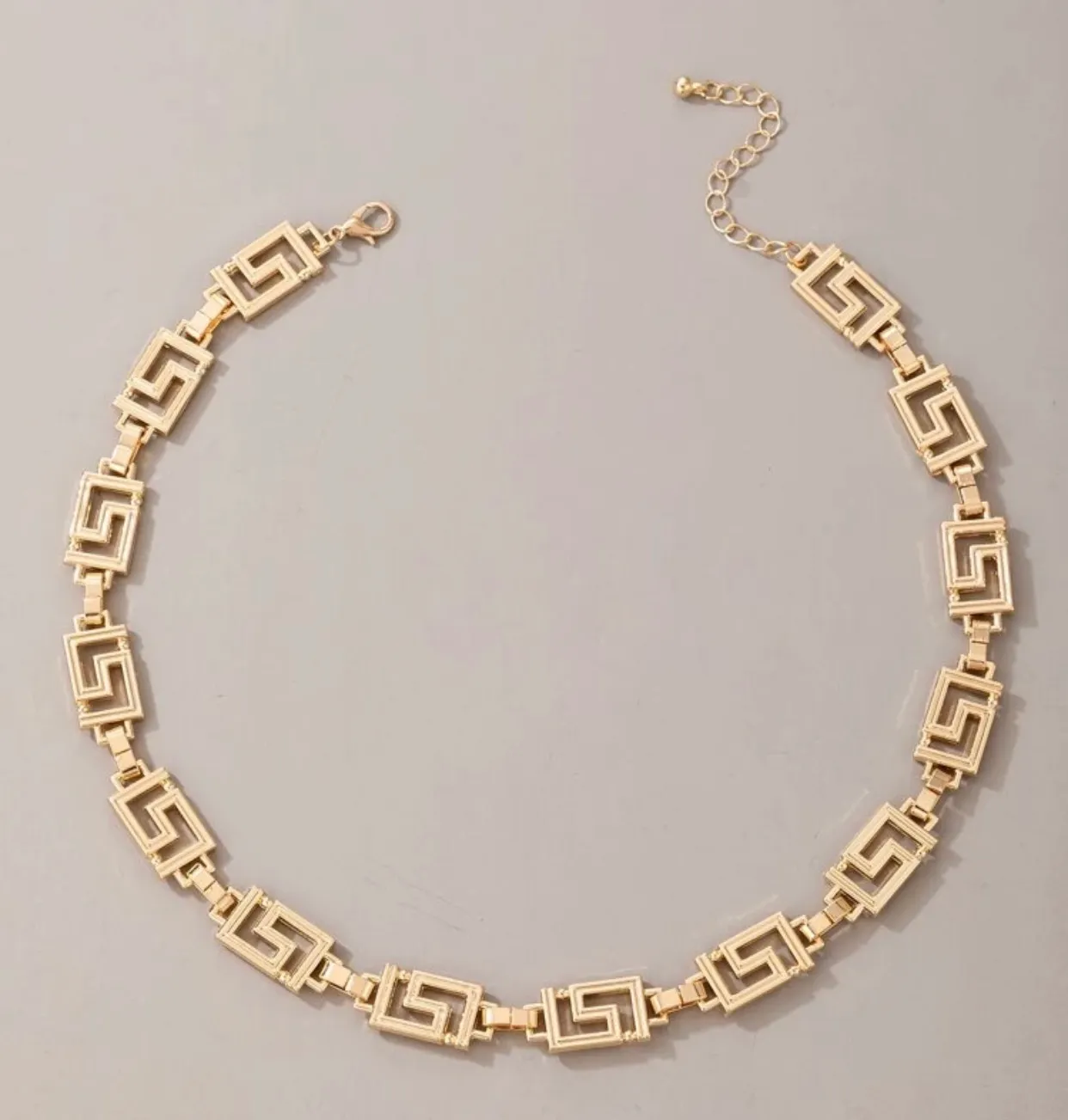 New Detail Gold Necklace - Image 2