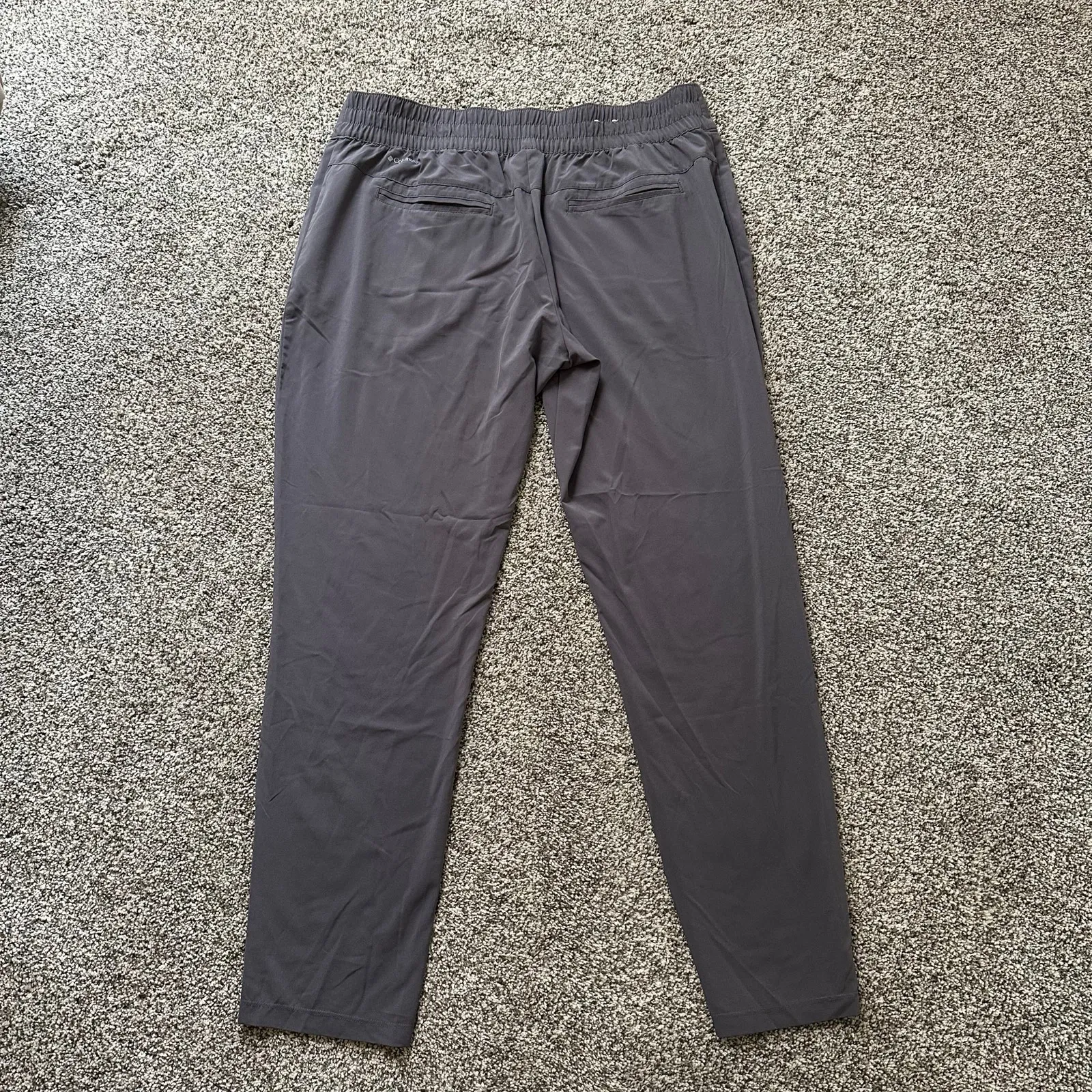 Columbia gray straight leg wind pants size L - Image 4