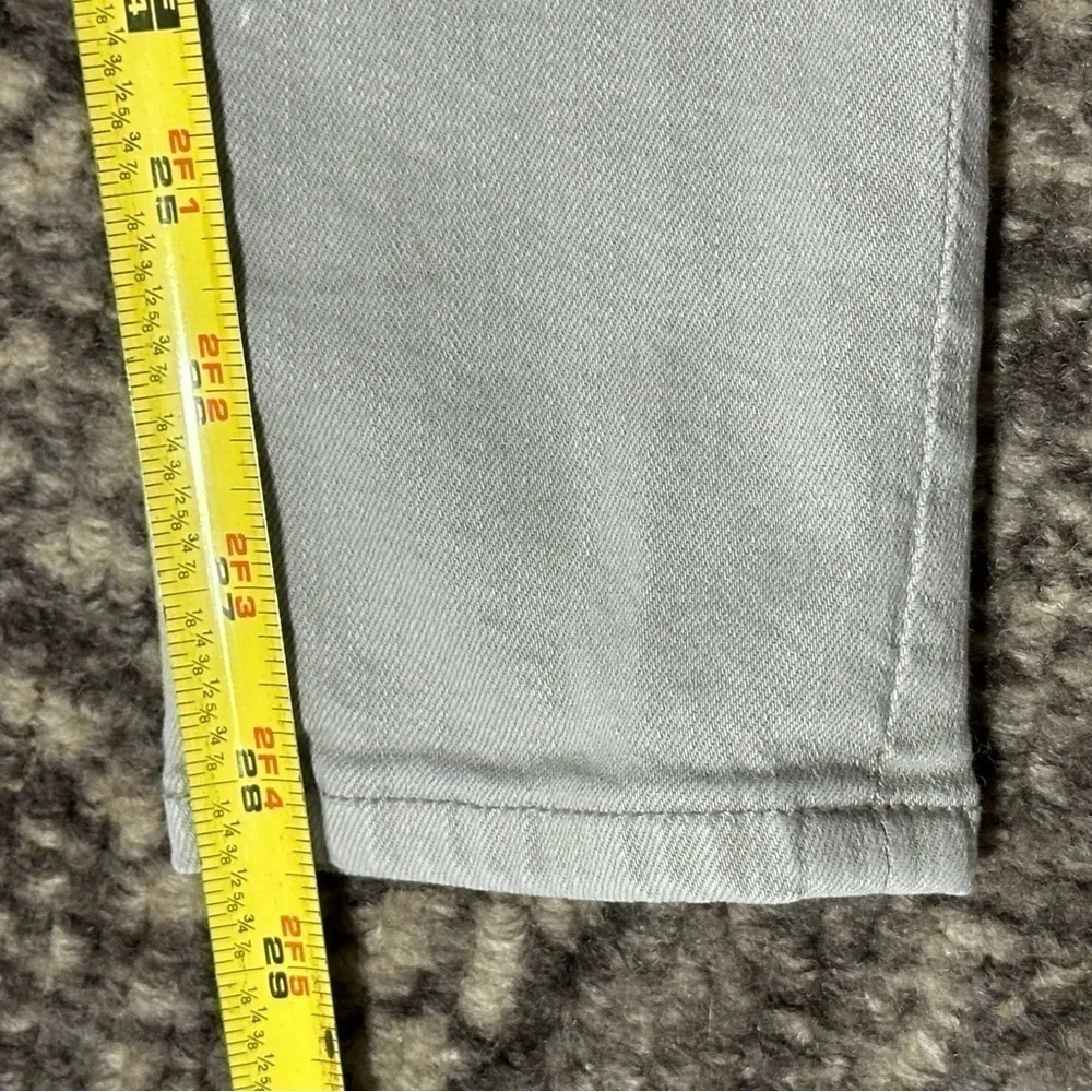 AG Denim Women’s Size 25 Light Grey Secret Fit Belly Skinny Maternity Jeans - Image 5