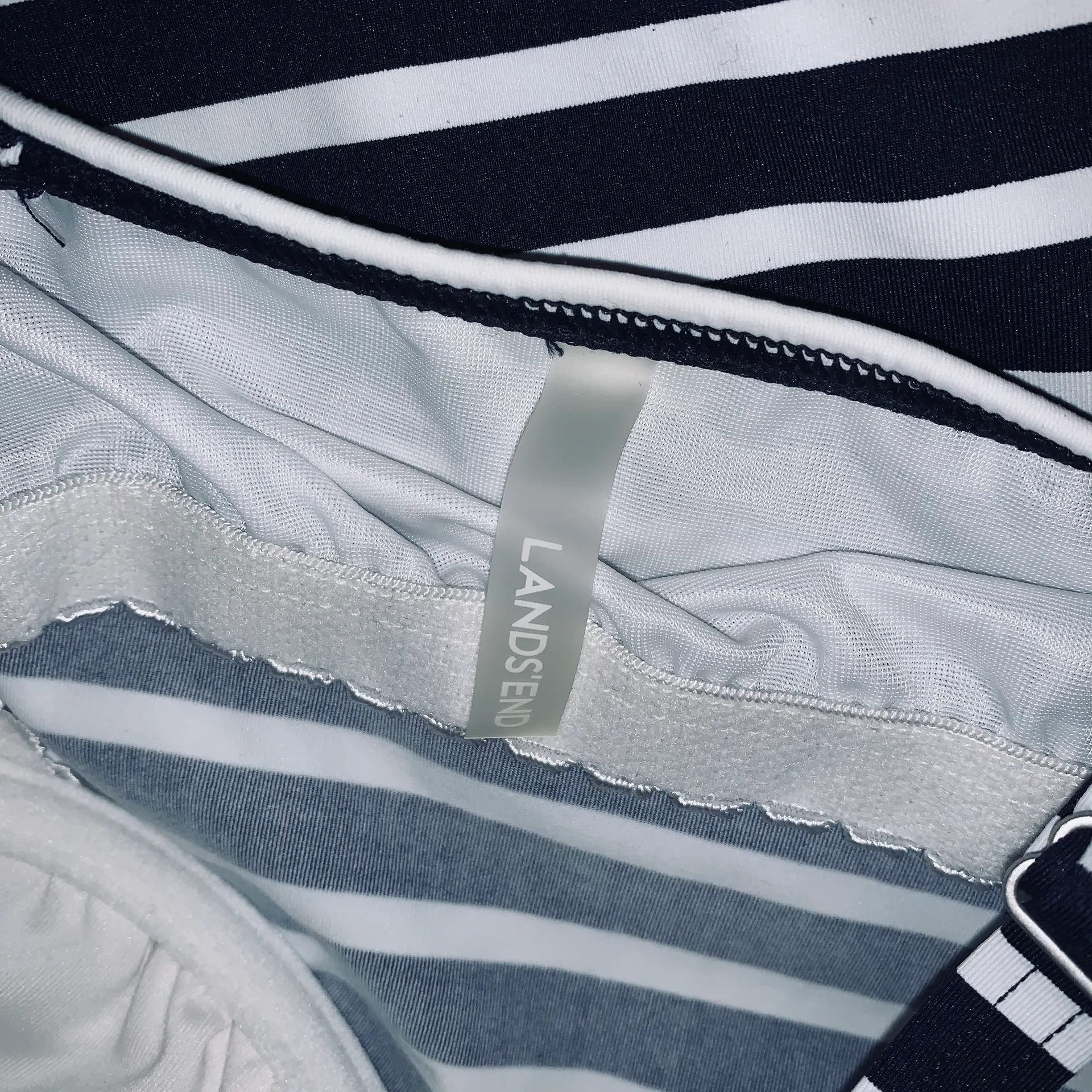 Underwire Striped Tankini Top - Image 5