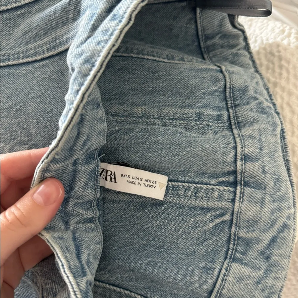 Rare Zara Denim Corset w/ Side Zip - Image 10