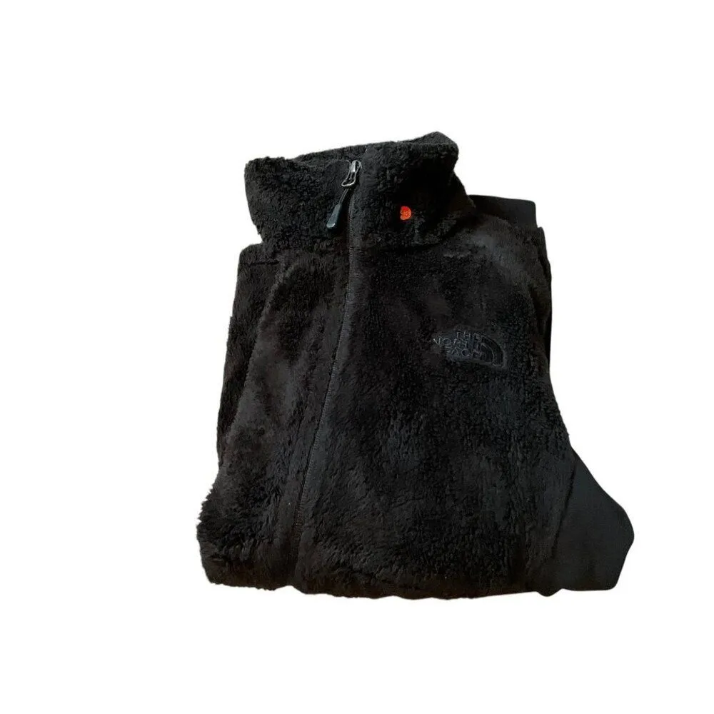 The North Face Womens Fuzzy Fleece full zip Jacket S/P Black Polyester - Image 10