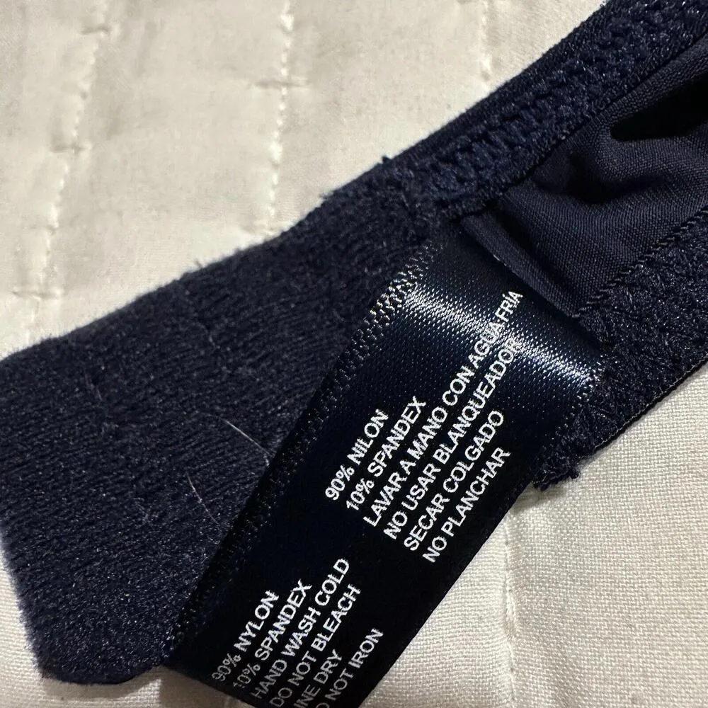 Nautica Blue Very Lightly Lined Wireless  Bra 36C - Image 8