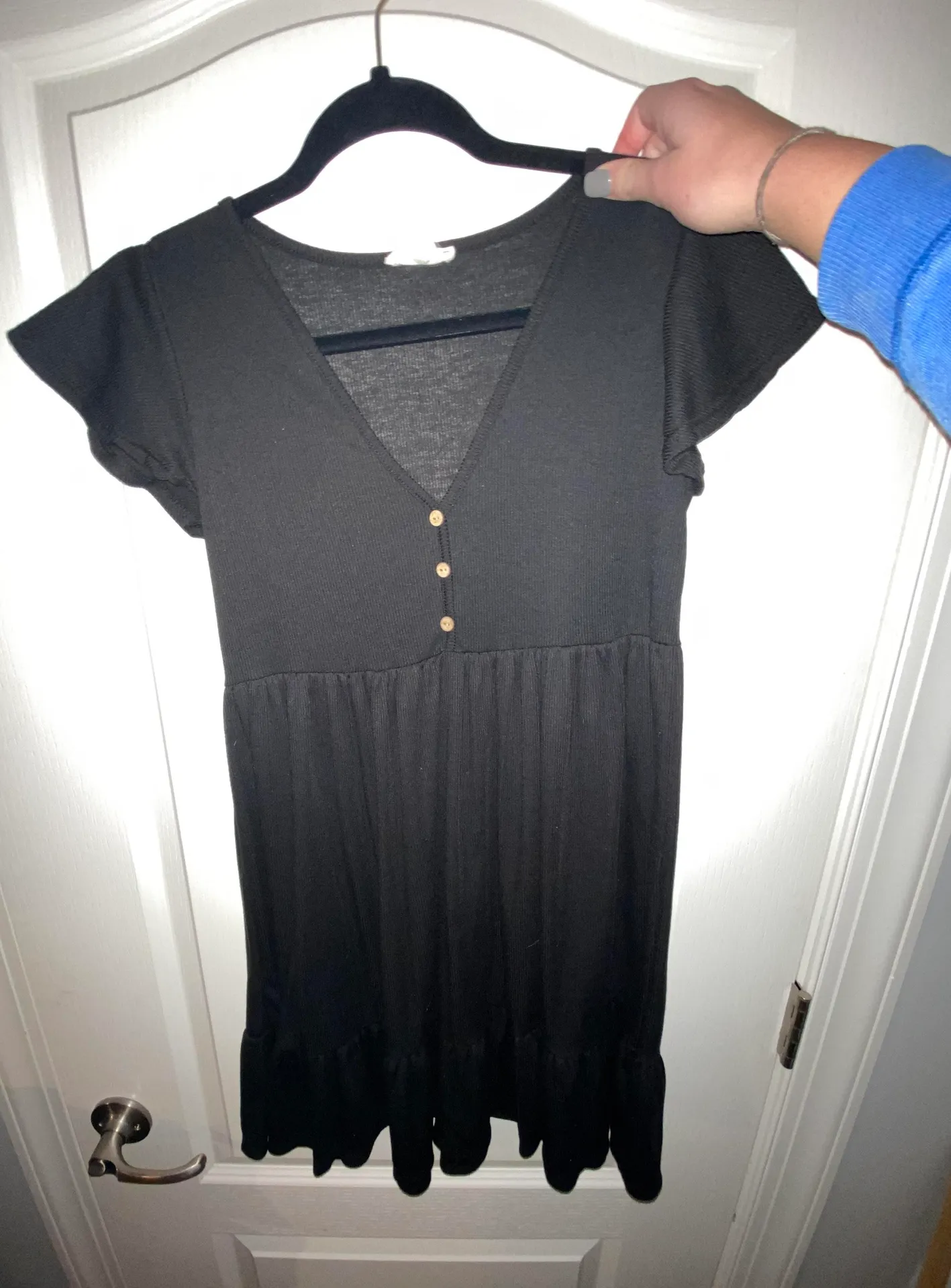 Boutique Black Dress - Image 3