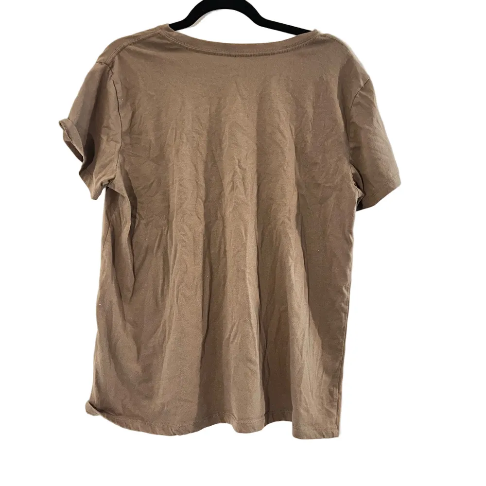 Hurley Wave Graphic Brown Tee - Image 2