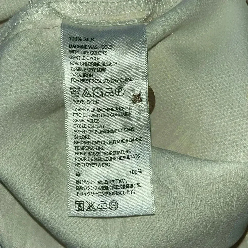 Reformation Jeans Women’s Pink Lightweight Casual Ribbed‎ Tee Small - Image 5