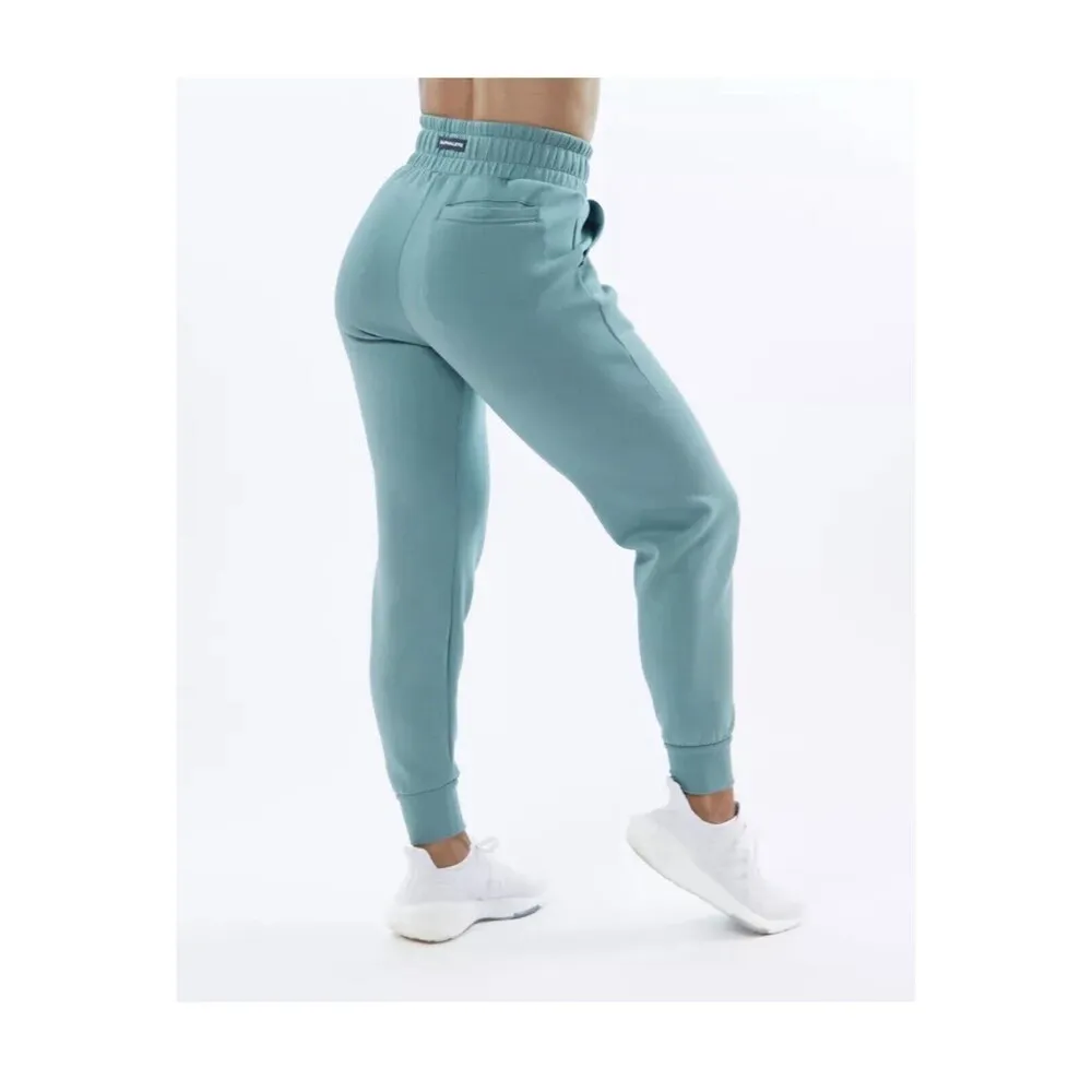 ALPHALETE WOMEN'S ELMTS RELAXED CUFFED JOGGER - Teal , Size Medium - Image 2