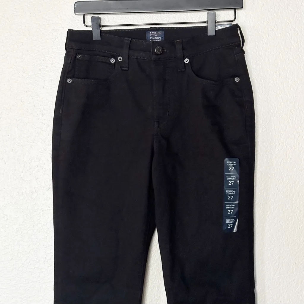 J. Crew Factory Jeans Womens Essential Straight All - Image 3