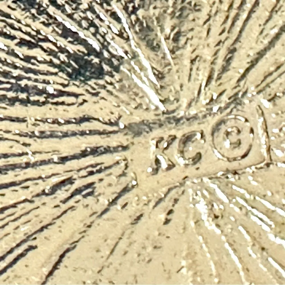 Kenneth Cole  double silver tone pendant necklace - Image 7