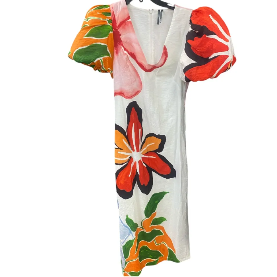 Anthropologie Floral Maxi Dress with Puff Sleeves
S - Image 7