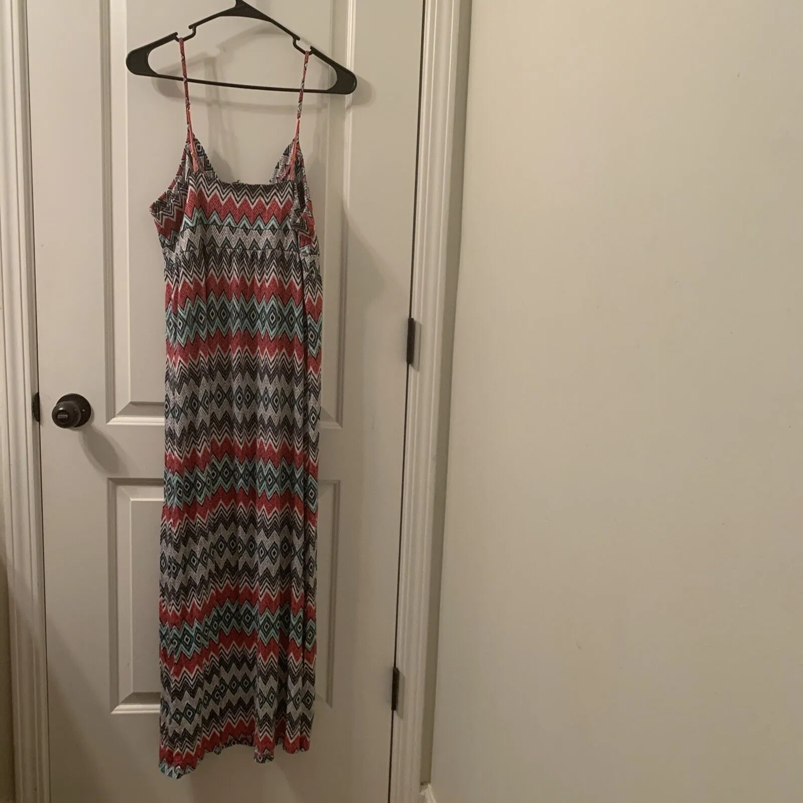 Women's Geometric Print Sleeveless Camisole Dress Tank Size Unknown - Image 6