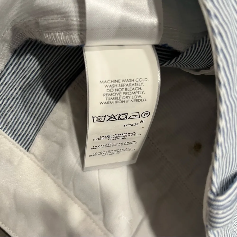 NEW Ralph Lauren Polo Striped Shorts Blue Size 4 - Image 7