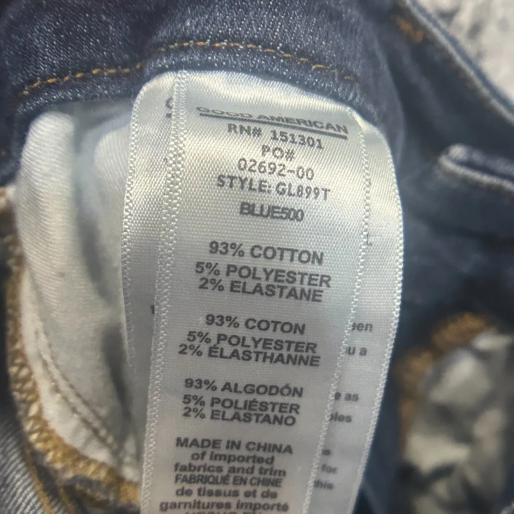 EUC Good American "Good Legs" Blue Jeggings Size 2/26 Waist - Image 11
