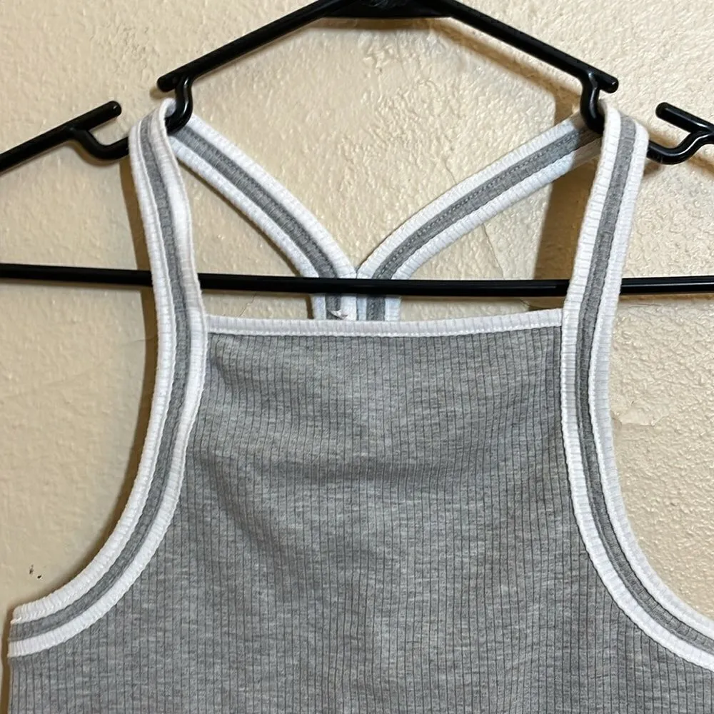 Forever 21 Super-Cropped Racerback Tank Top size Medium - Image 3