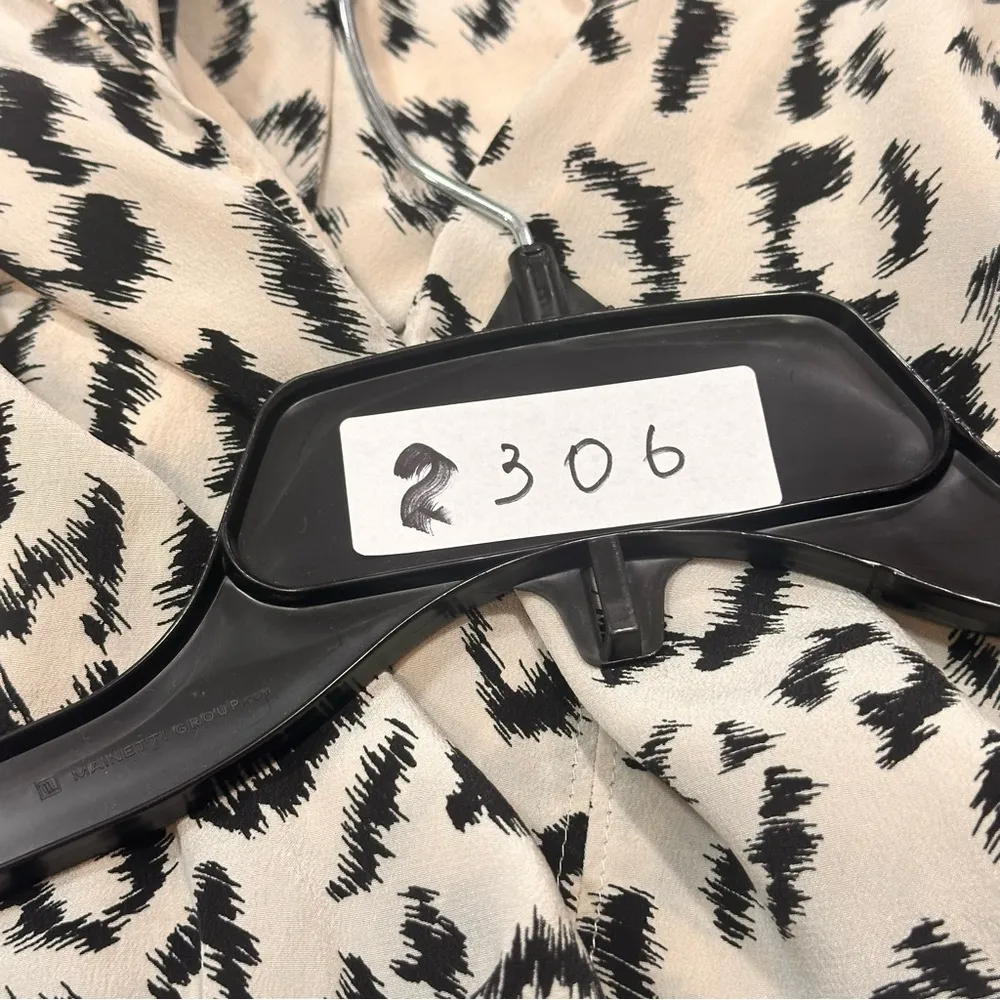 A.L.C. Leopard Ella Top Size 4 - Image 7